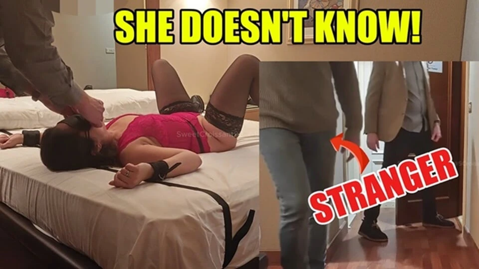 Husband’s Surprise Gift: Blindfolded French Wife Left Alone with a Strange – Catrine Croissant